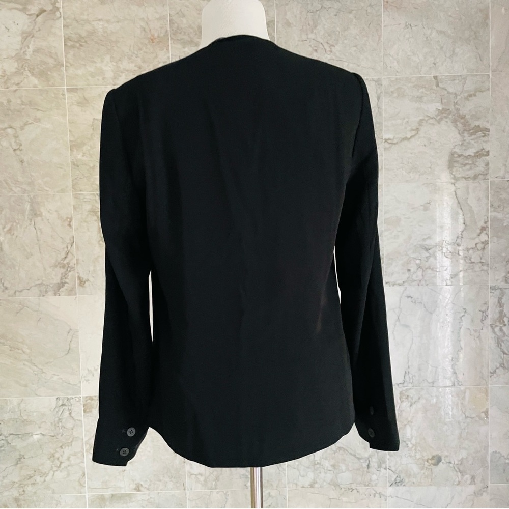 Eileen Fisher Open Front Blazer Jacket - Picture 5 of 8